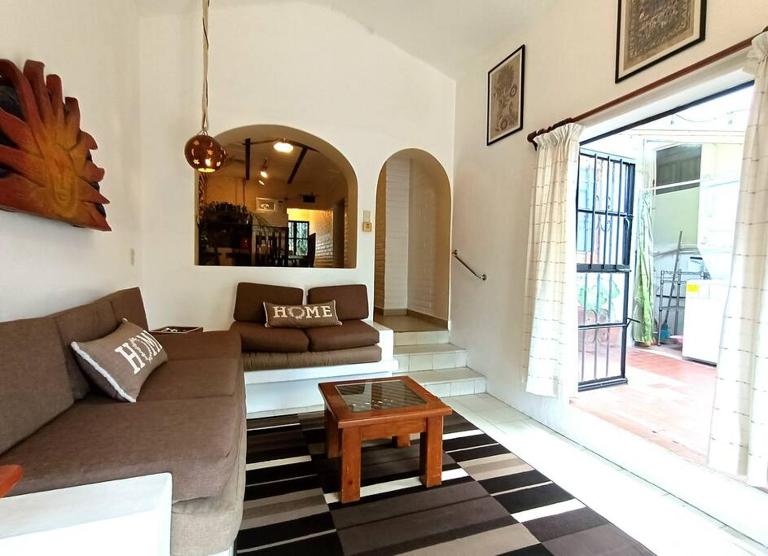 terraza y balcón en la zona romantica cerca del mar - B&B Puerto Vallarta