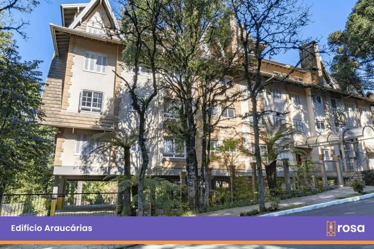 Rosa Edifício Araucárias - B&B Gramado