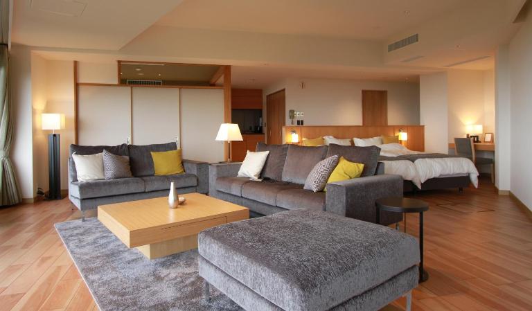 那須 にごり湯の大浴場露天風呂があるホテルコンドミニアム - Chambres d'hôtes Nasu