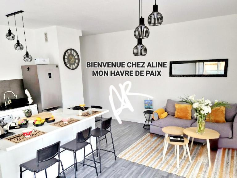 Nice Charmant 3 pièces proche mer Parking - B&B Nizza