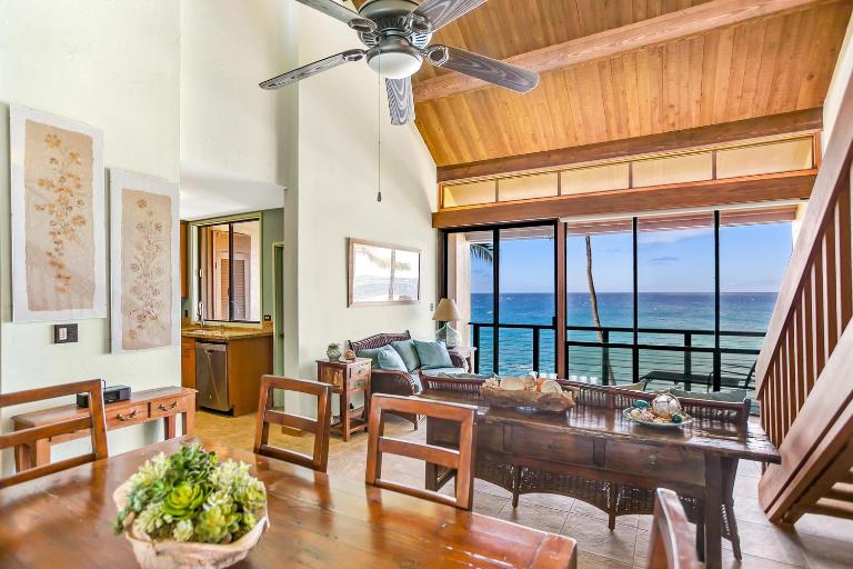 Unique Oceanfront Condo with AC- Alekona Kauai - B&B Koloa