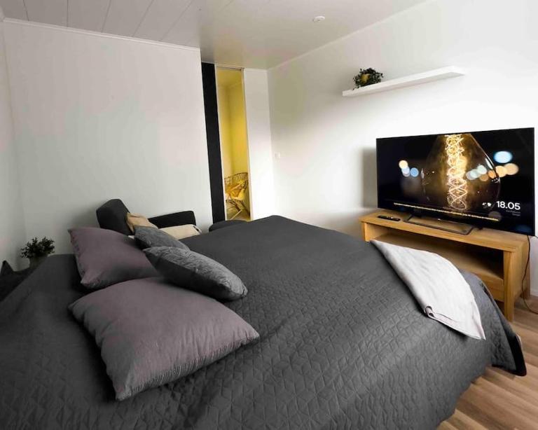 Moderni huoneisto loistavalla paikalla - 65’Smart TV, nopea netti - Ferienwohnung Lappeenranta