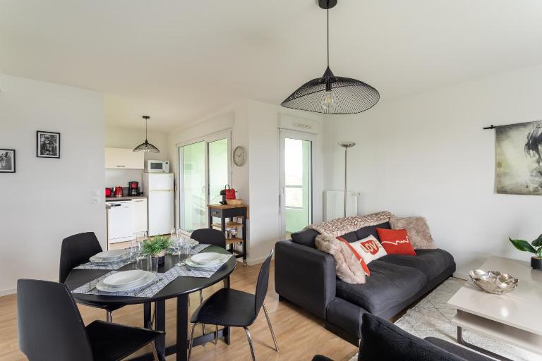 Le Mint - Appt 2 chambres avec parking - Chambres d'hôtes Rennes