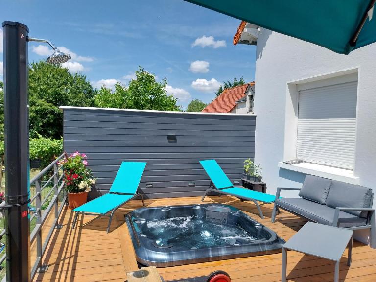 Gîte Le Berceau du Marin 4 chambres terrasse & spa Redon centre 300m - B&B Saint-Nicolas-de-Redon