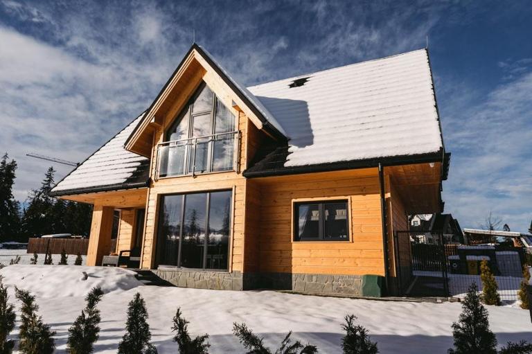 Domek Panorama z Jacuzzi - B&B Ząb
