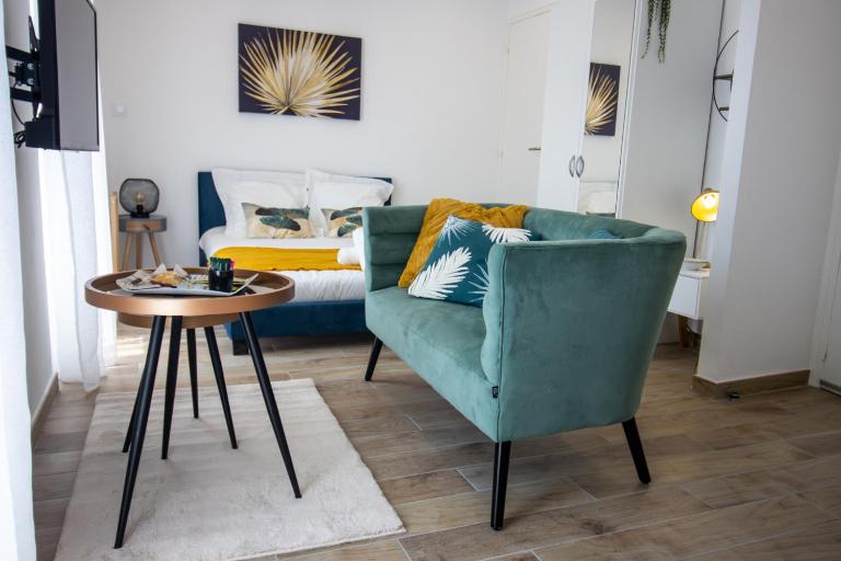 Élégant Studio Climatisé 'Alma 2' - Cœur de Beziers - Wifi Fibre - Netflix - Chambres d'hôtes Béziers