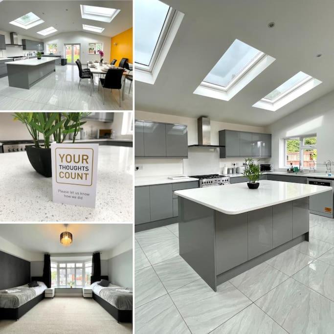 Luxurious Detached Holiday House Free Parking near Airport Town Centre Railway Station - Ferienwohnung Luton