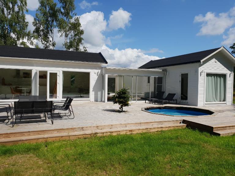 Cabin in the forest with Spa and Sauna - B&B Västra Torup