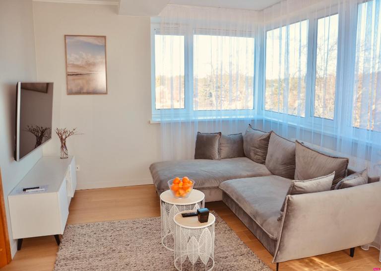 Panoramic Apt in the City center - B&B Palanga