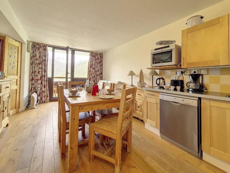 Appartement ensoleillé, balcon sud, 2 chambres, pour 6 pers, Les Menuires - FR-1-344-1178 - Ferienwohnung Les Menuires