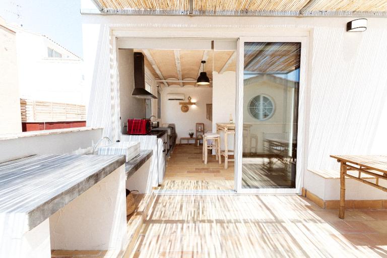 Loft Alguer II con terraza, barbacoa y chimenea - Ferienwohnung l'Ametlla de Mar