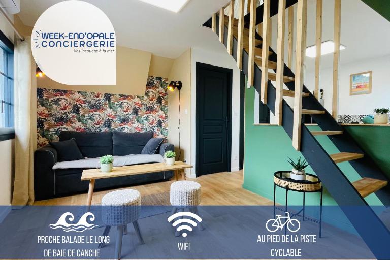 Appartement La Cabane de la Baie. - B&B Étaples
