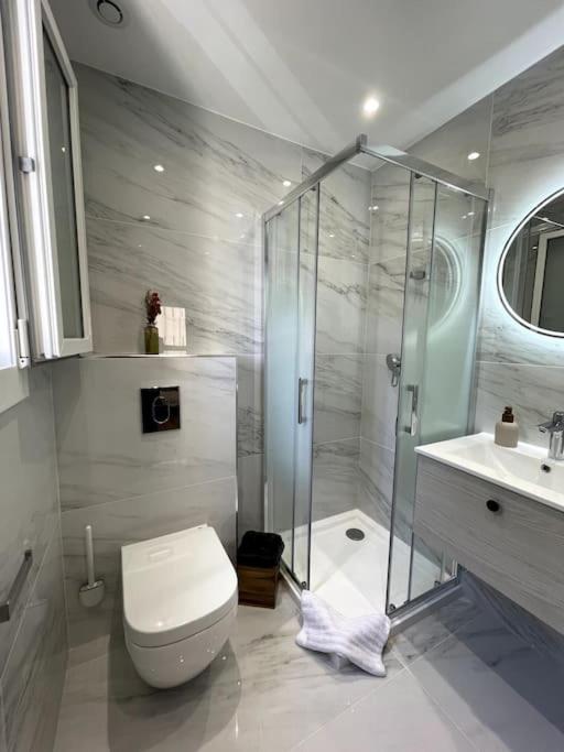 Charmant Studio climatisé avec parking, au cœur de pietranera, plage a 500m, Bastia a 2km - B&B Palagaccio
