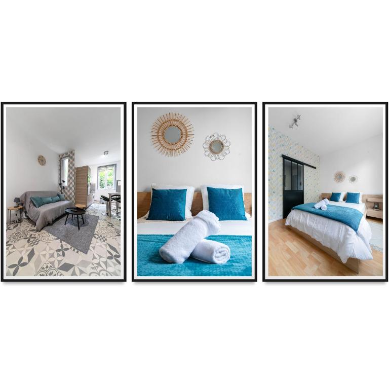 Le Gacon - Appartement centre ville - Chambres d'hôtes Vichy
