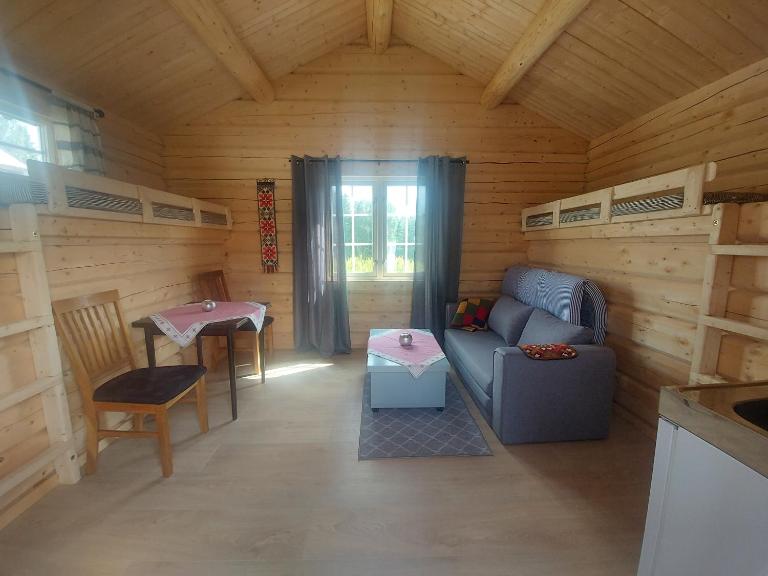 small camping cabbin with bathroom near by - B&B Hattfjelldal