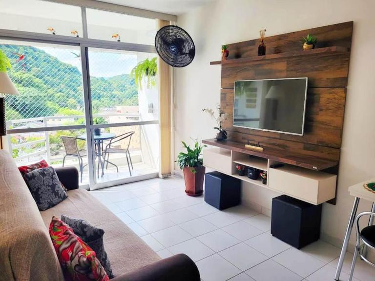 Apartamento Encantador no coração do Guarujá - Bed and Breakfast Guarujá