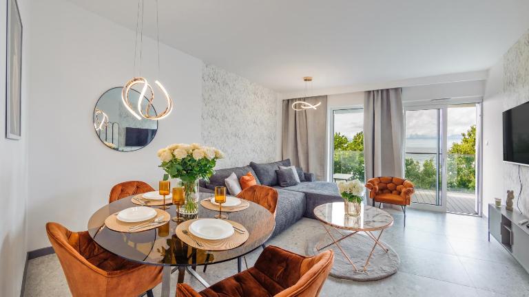 Apartament Plaża 301 z widokiem na morze -Perłowa Przystań-Holiday City - B&B Sianożęty