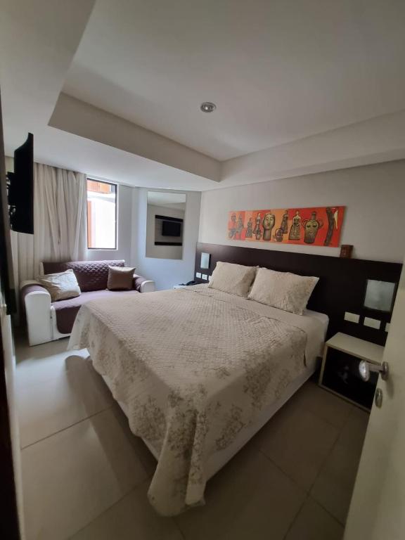 FLAT CABO BRANCO 208 - MARINAS FLAT HOTEL - B&B João Pessoa