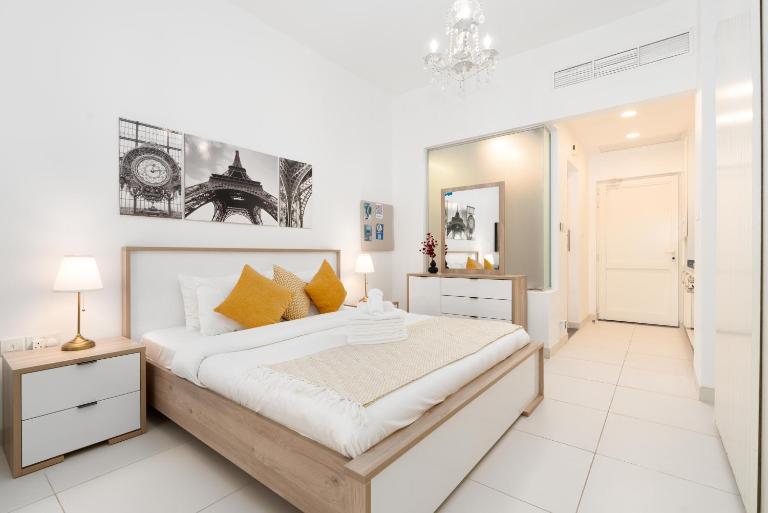 Unified Vacation Homes-Deluxe Sea View Studio-Balcony-Parking-20 - Ferienwohnung Dubai