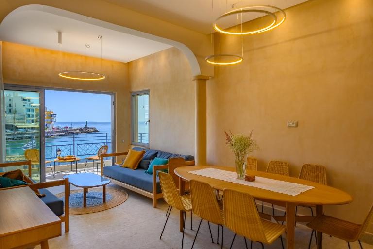 Asteria Seafront Luxury Apartment - Bed and Breakfast Agios Nikolaos