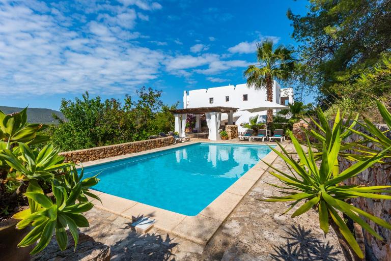 Casa de campo con piscina - relax en Ibiza - Ferienwohnung Sant Carles de Peralta