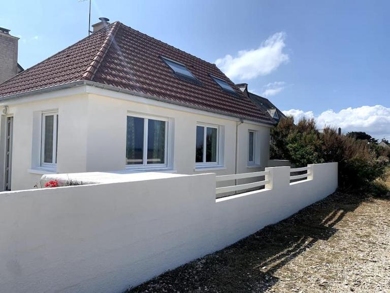 Maison les pieds dans l'eau - Ferienwohnung Quinéville