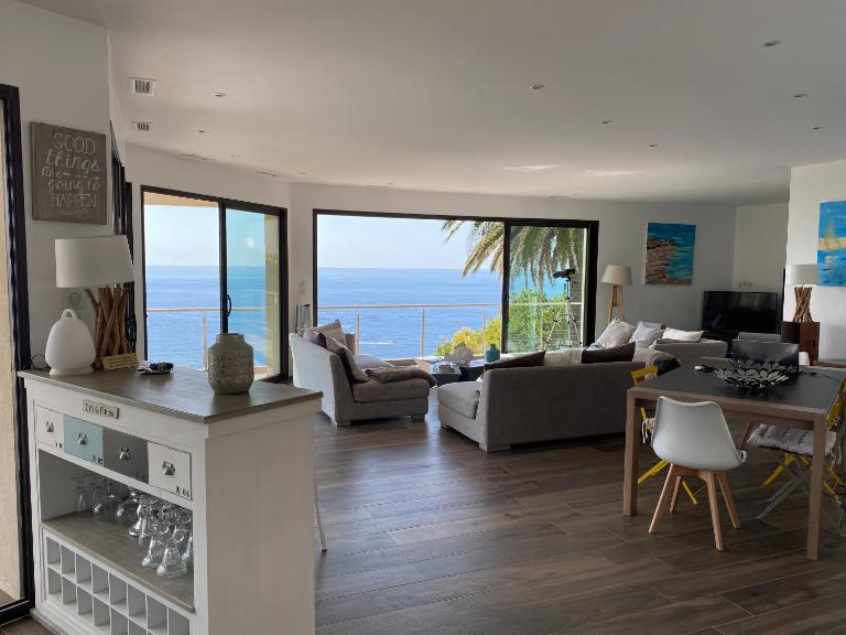 Villa Paradise Vue Mer Golfe de Saint Tropez 8 couchages - Ferienwohnung Les Issambres