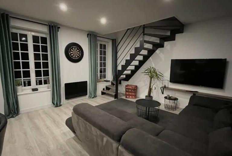 Quartier historique Duplex 6pers - B&B Saint-Valery-en-Caux