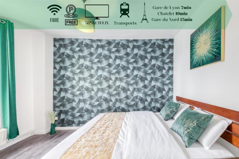Modern House 7min to Paris Professionals and Family - B&B Alfortville