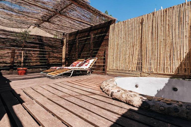Cabaña Jacuzzi Exterior Privado - Chambres d'hôtes San José de Maipo
