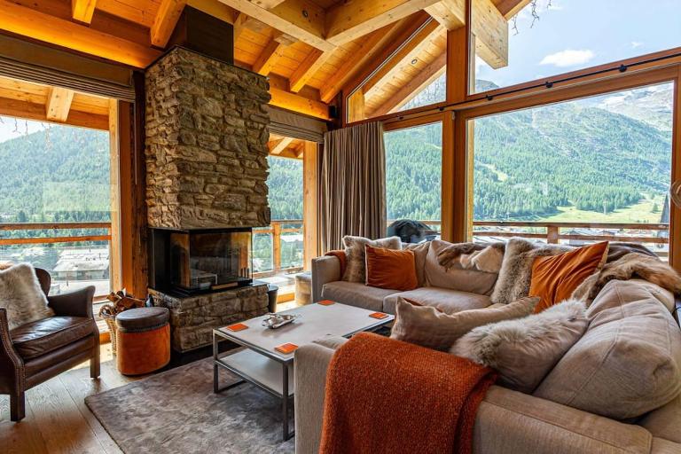 Sonnhalde II - Luxury Chalet - B&B Saas-Fee
