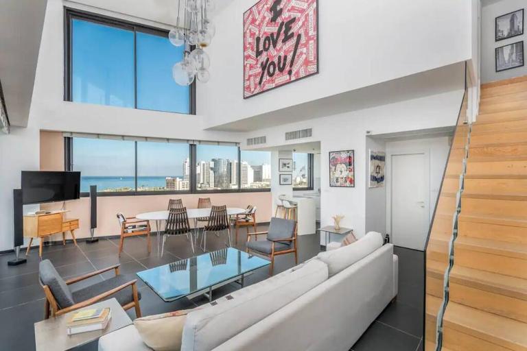 Moderne 3BR - Vue mer - B&B Tel Aviv