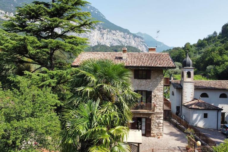 Villa retro'e parco con vista castello - Ferienwohnung Arco
