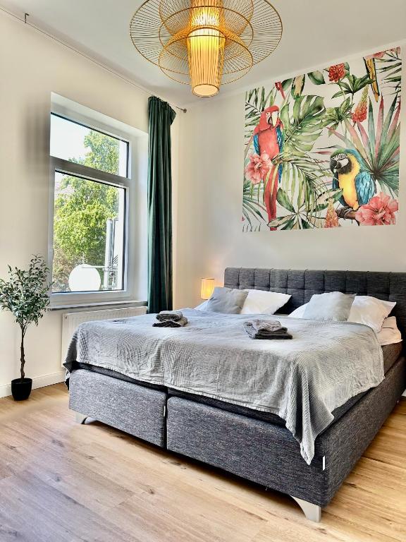 Exklusives City-Apartment im Herzen Oldenburgs mit Balkon und Parkplatz A36 - Bed and Breakfast Oldenburg
