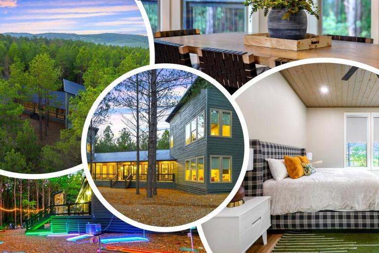 Sleeps 22 • 9 Hole Mini Golf • Amenities • Lake! - B&B Broken Bow