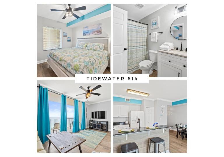 Tidewater Beach Resort #614 by Book That Condo - Bed and Breakfast Panama City Beach