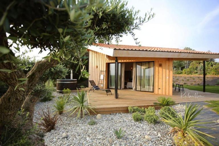 les Hauts de Rébeillou - Cabane Spa - B&B Flourens