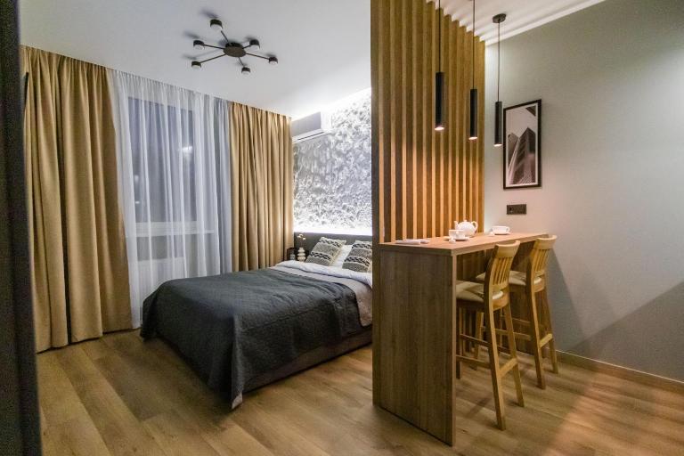 Апартаменти MYFREEDOM в ЖК Навігатор, поруч парки та ТРЦ Караван - B&B Kyiv