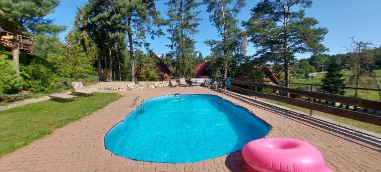 Domki Baryła z Sauna i Basenem - Ferienwohnung Sulęczyno