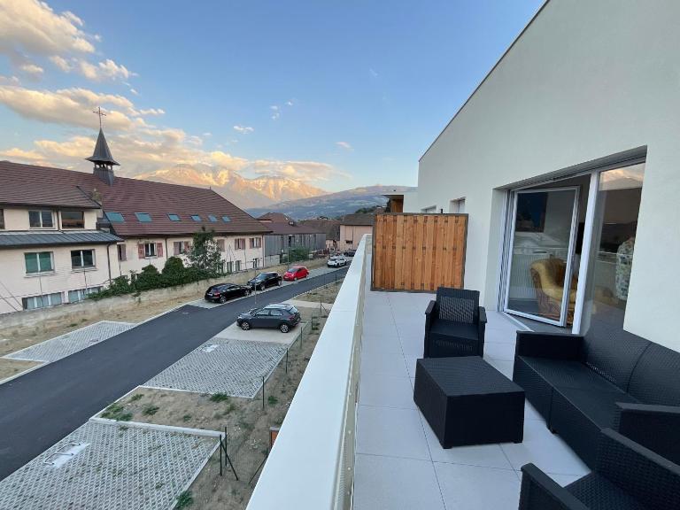Appartement au pied du Mont-Blanc 2! - Chambres d'hôtes Sallanches
