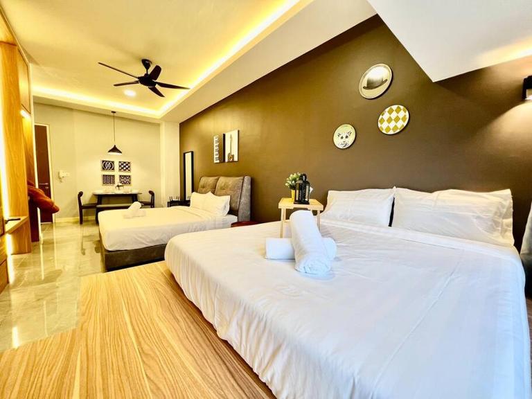 Melaka town {Imperio Studio} Pool-view/4pax/bathub - Ferienwohnung Malakka