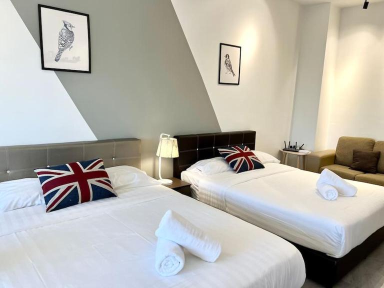 Melaka Town Studio @City-View/4pax/bathun/wi-fi/tv - Ferienwohnung Malakka
