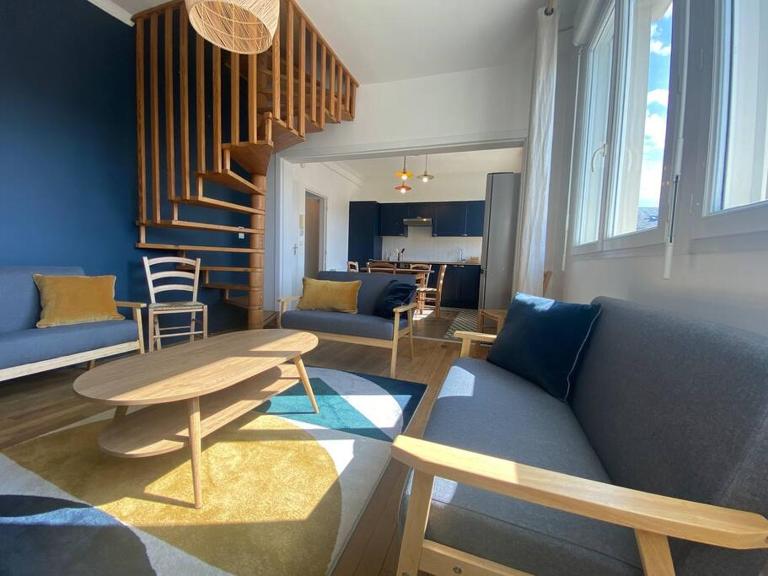 joli duplex centre ville 5 min à pied de la gare sncf - Ferienwohnung La Loupe