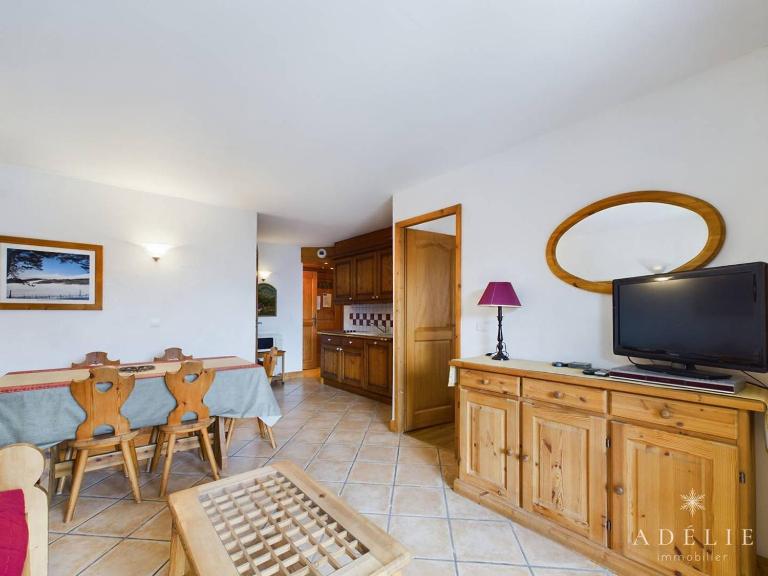 Charmant appartement 3* de 2 chambres avec balcon en plein centre, proche pistes et commerces - FR-1-398-499 - B&B La Rosière