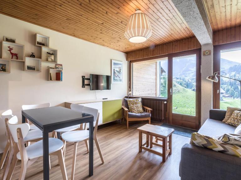3 pièces, terrasse, parking à La Clusaz - FR-1-437-59 - Ferienwohnung La Clusaz