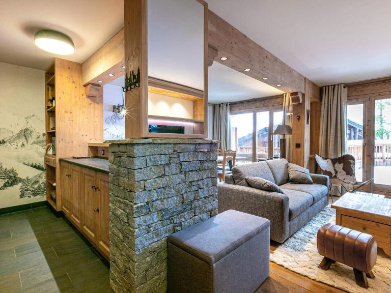 Appartement haut de gamme avec terrasse et accès skis aux pieds à Val-d'Isère - FR-1-694-206 - B&B Val-d'Isère
