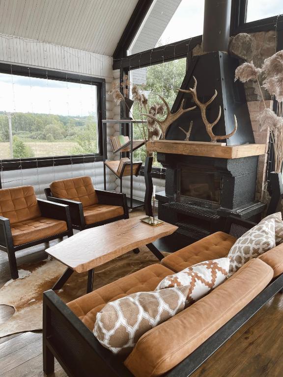 HYTTE - Cozy Stay For Families & Friends - Chambres d'hôtes Kloniniai Jagėlonys