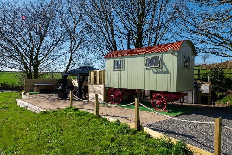 The Shepherd's Shed at Accott Manor - Ferienwohnung West Buckland