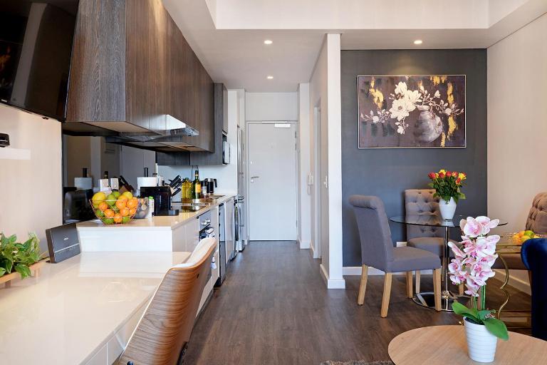 Ruby - Designer Apartment with City, Mountain, Ocean views. - B&B Ciudad del Cabo