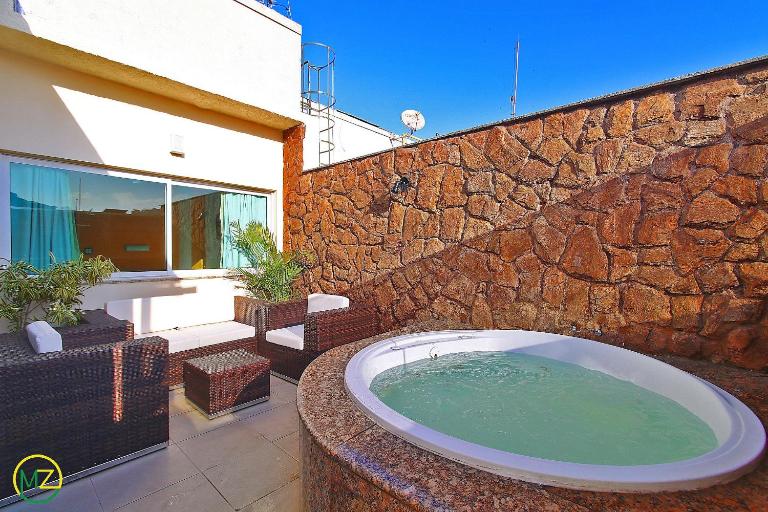 Linda cobertura com jaccuzzi e terraço - Bed and Breakfast Rio de Janeiro